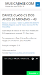 Mobile Screenshot of musicabase.com