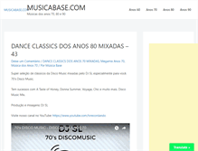 Tablet Screenshot of musicabase.com